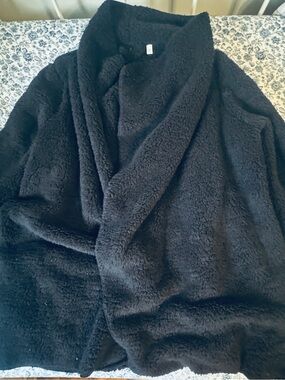 Bumble and bumble Black Plush Sherpa Jacket